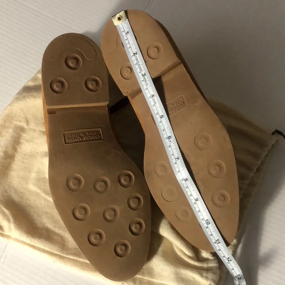 VTG Giorgio Armani Derby's with Dust Bag